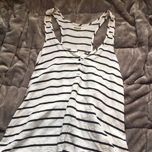 Black and white stripped top